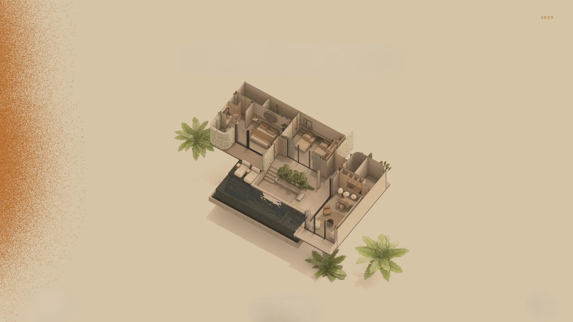 Construcción de Casas Luxury 3 antes